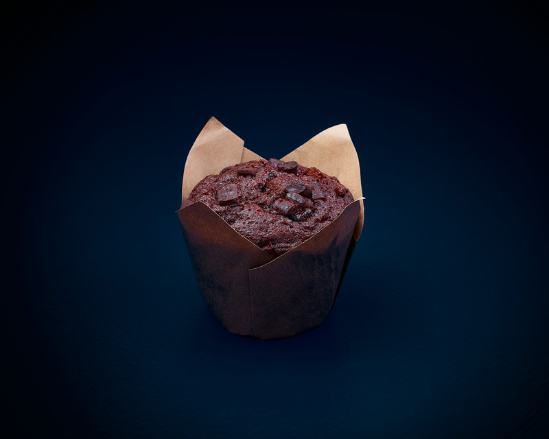Black Chocolate Muffin